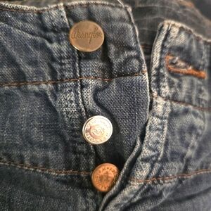 Wrangler 100% Cotton Women's Blue Crop Jeans